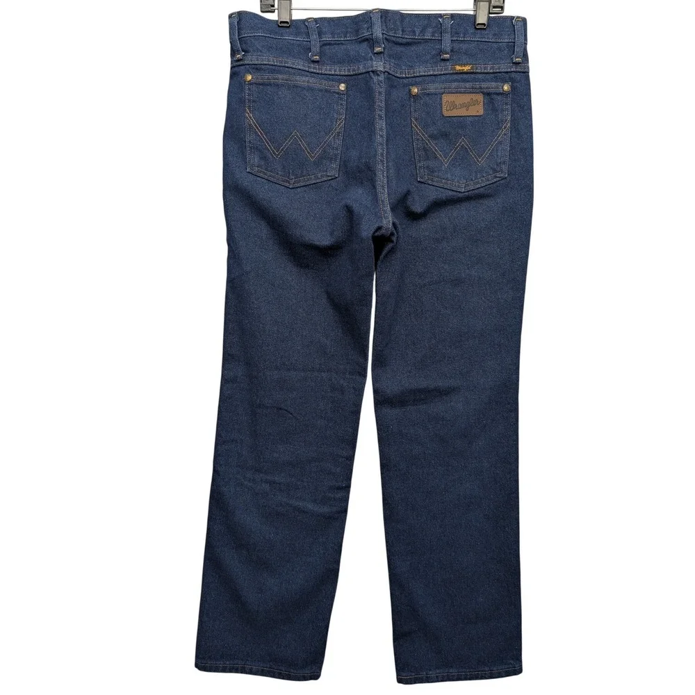 Wrangler Jeans Men 33x30 Blue 36MWZ Slim Fit Cowboy‎ Cut Denim